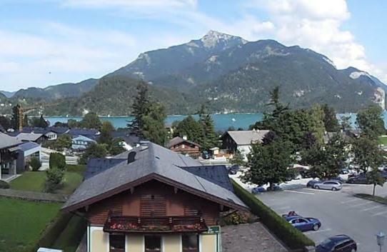 Ferienwohnung Bergdoktor Sankt Gilgen Exterior foto